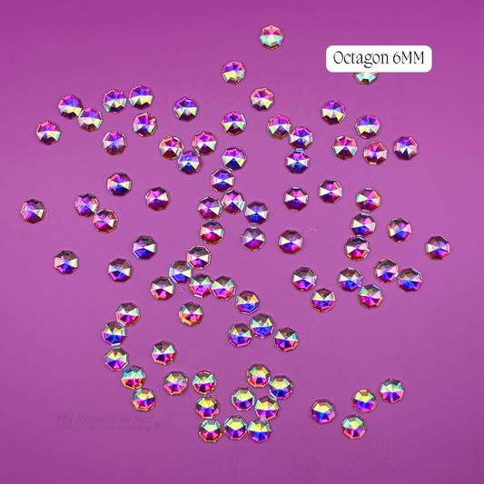 Octagon - 6mm ( 144 Pcs)