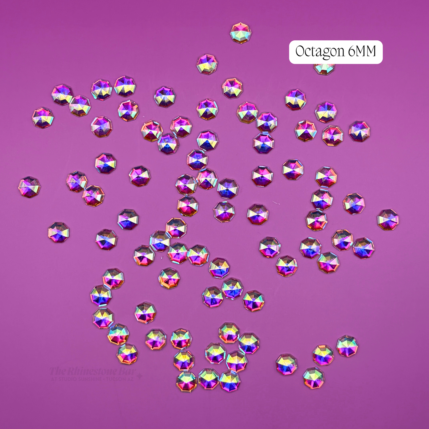Octagon - 6mm ( 144 Pcs)