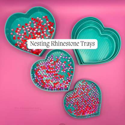 Nesting Rhinestone Trays