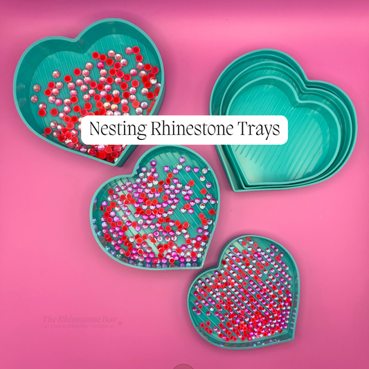 Nesting Rhinestone Trays