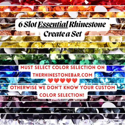 6 Slot Essential Rhinestone Set