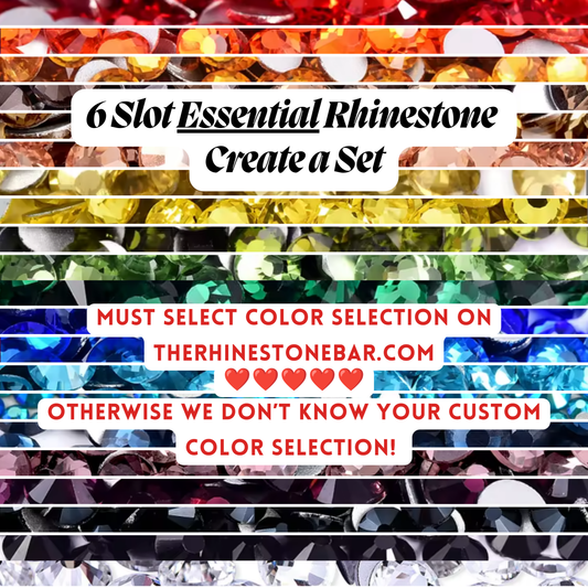 6 Slot Essential Rhinestone Set