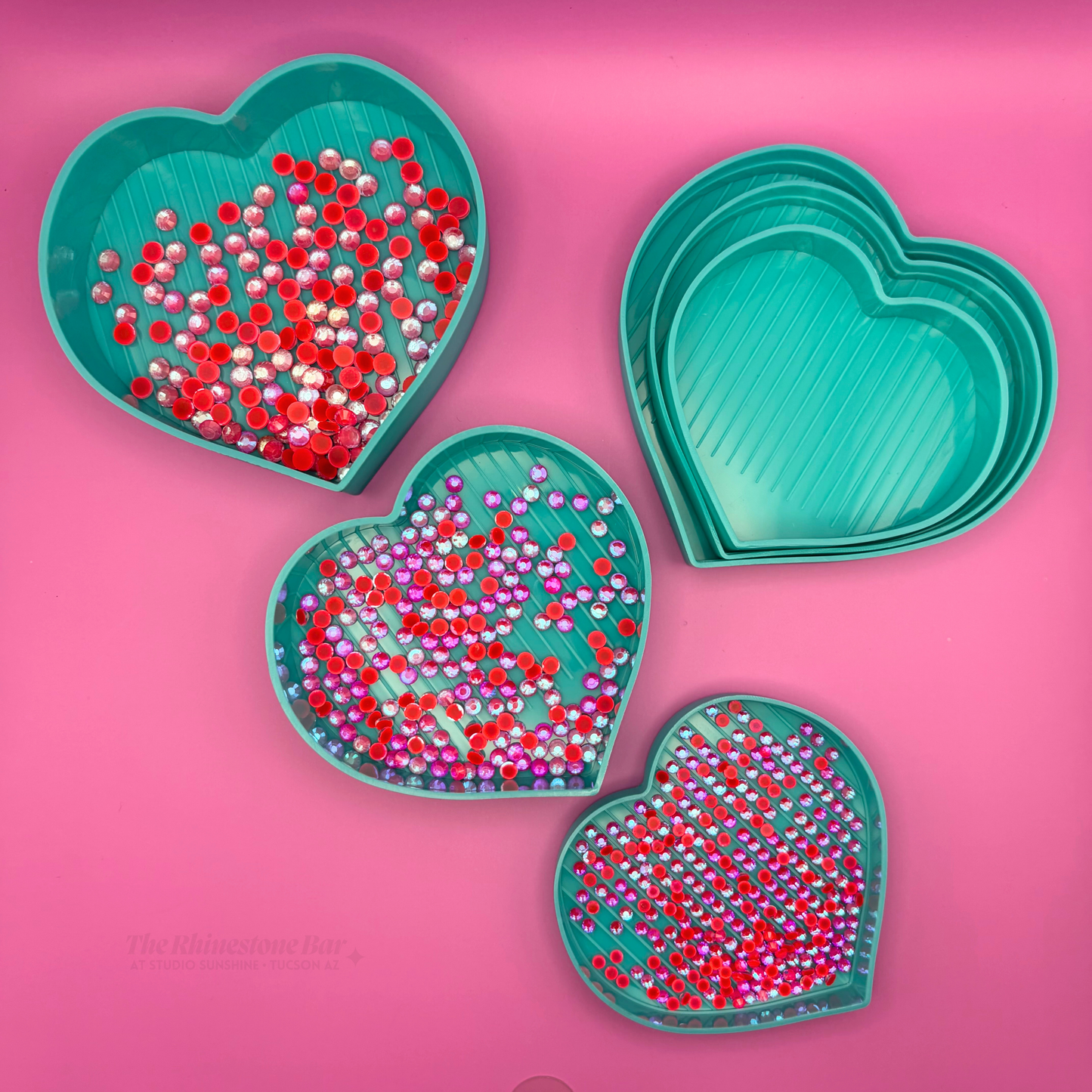 Nesting Rhinestone Trays