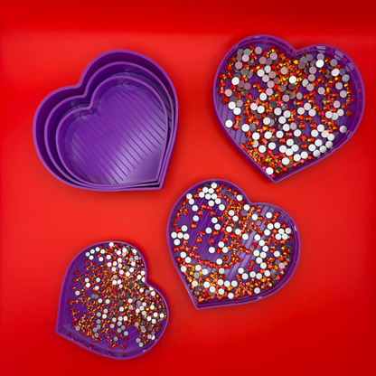 Nesting Rhinestone Trays